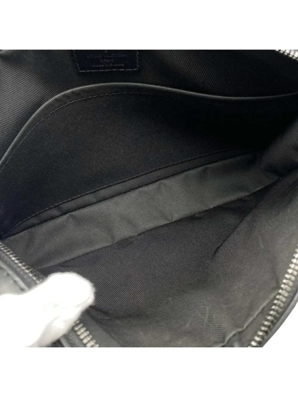 Louis Vuitton Shoulder Bag Duo Messenger Monogram Shadow Noir Black